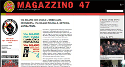 Desktop Screenshot of magazzino47.org