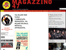 Tablet Screenshot of magazzino47.org